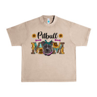 French Oak western pitbull mom Urban Heavy Tee - RanaPortraitStore