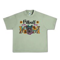Oil Green western pitbull mom Urban Heavy Tee - RanaPortraitStore