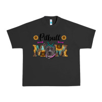 Pigment Black western pitbull mom Urban Heavy Tee - RanaPortraitStore
