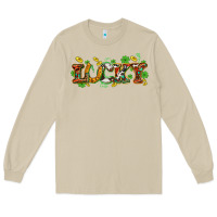 Mushroom St. Patrick's Western lucky and shamrocks Long Sleeve Tee - OliviaCreatesArt