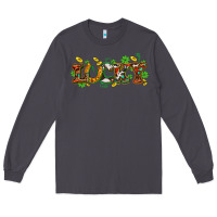 Smoke St. Patrick's Western lucky and shamrocks Long Sleeve Tee - OliviaCreatesArt
