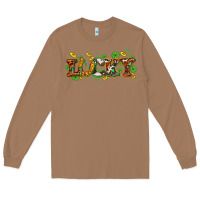 Toasted Coconut St. Patrick's Western lucky and shamrocks Long Sleeve Tee - OliviaCreatesArt
