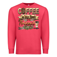Cardinal coffee is my best friend Premium Sweatshirt - BarkalooDesign