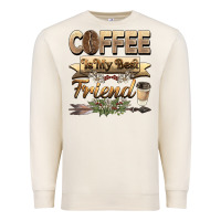 Sandshell coffee is my best friend Premium Sweatshirt - BarkalooDesign