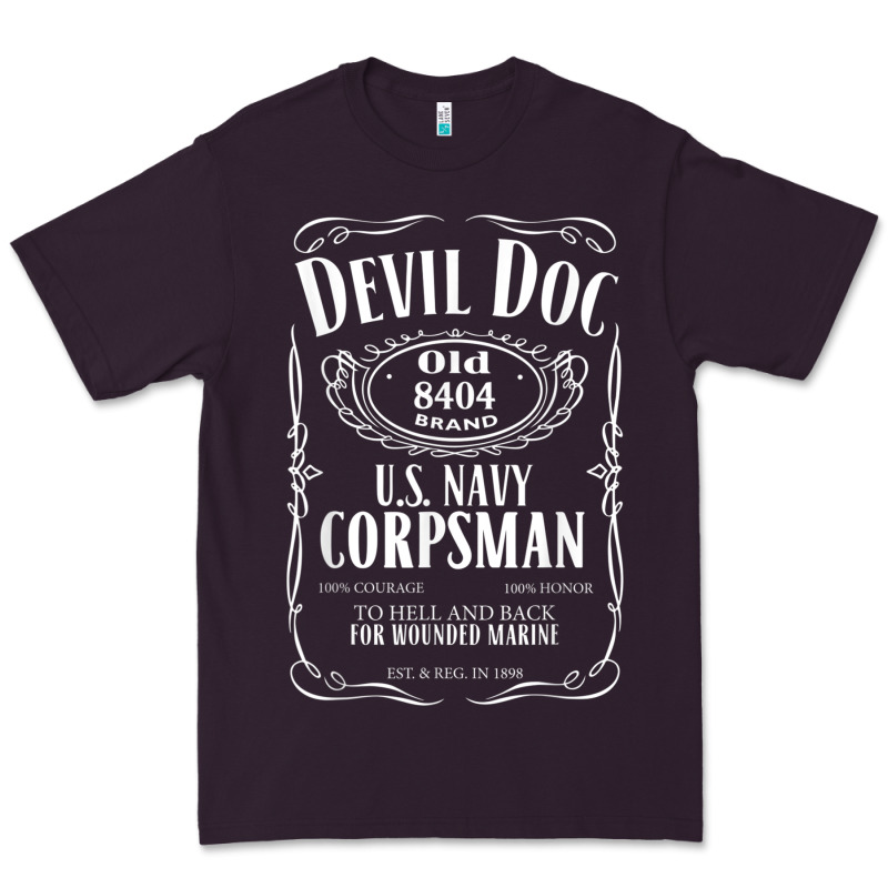 Corpsman 8404 Devildoc Gift For Corpsman T Shirt Premium Tee by trangStudio | Teevron