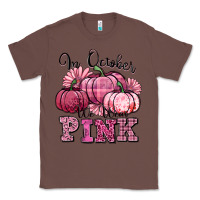 Chestnut in october we wear pink pumpkin Classic Tee - texasbilliewilder