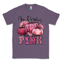 Lavender in october we wear pink pumpkin Classic Tee - texasbilliewilder