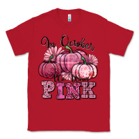 Red in october we wear pink pumpkin Classic Tee - texasbilliewilder