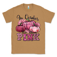 Toasted Coconut in october we wear pink pumpkin Classic Tee - texasbilliewilder