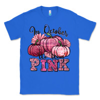 True Royal in october we wear pink pumpkin Classic Tee - texasbilliewilder