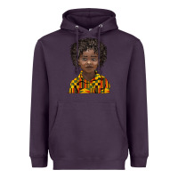 Plum black boy Heavyweight Hoodie - BarkalooDesign
