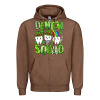 Chestnut st. patricks day dental squad Zipper Hoodie - Artiststas