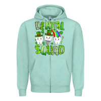 Seafoam st. patricks day dental squad Zipper Hoodie - Artiststas