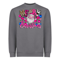 Storm merry Christmas santa Heavyweight Sweatshirt - CowhideDigitalArt