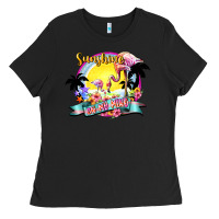 Black sunshine on my mind Ladies Tee - NancyCooperArtShop