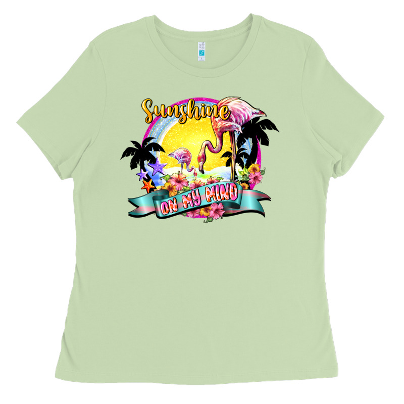 Sunshine On My Mind Ladies Tee by NancyCooperArtShop | Teevron