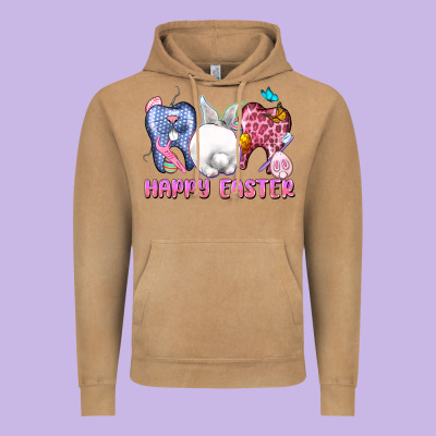 Happy Easter Dental Easter Day Vintage Hoodie Designed By Cowgirlartshop
