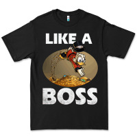 Black like a boss duck tales art gift for fans Premium Tee - trangStudio
