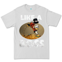 Dove Grey like a boss duck tales art gift for fans Premium Tee - trangStudio