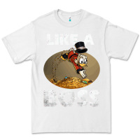 White like a boss duck tales art gift for fans Premium Tee - trangStudio