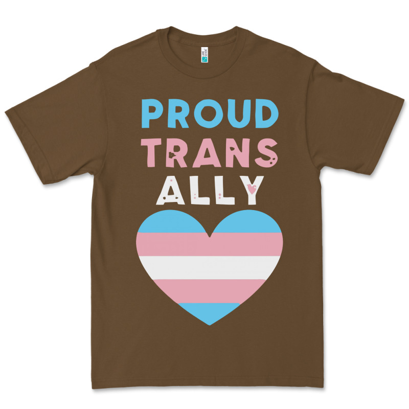 Proud Trans Ally Transgender Premium Tee by trangStudio | Teevron