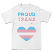 White proud trans ally transgender Premium Tee - trangStudio