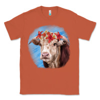 Copper Hereford Bull Classic Tee - RanaPortraitStore