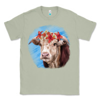 Matcha Hereford Bull Classic Tee - RanaPortraitStore
