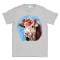 Moon Dust Hereford Bull Classic Tee - RanaPortraitStore