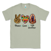 Matcha Peace Love Lady Of Guadalupe Classic Tee - RanaPortraitStore