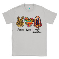 Moon Dust Peace Love Lady Of Guadalupe Classic Tee - RanaPortraitStore