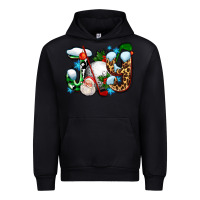 Black joy with golf and santas Urban Hoodie - AdoDesignShop
