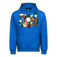 Cobalt joy with golf and santas Urban Hoodie - AdoDesignShop