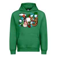 Emerald joy with golf and santas Urban Hoodie - AdoDesignShop