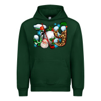 Forest Green joy with golf and santas Urban Hoodie - AdoDesignShop
