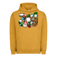 Pigment Peanut Butter joy with golf and santas Urban Hoodie - AdoDesignShop