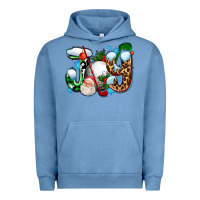 Joy With Golf And Santas Urban Hoodie | Teevron