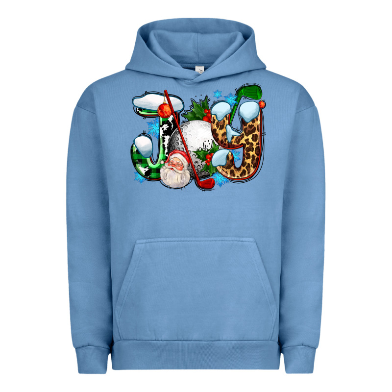 Joy With Golf And Santas Urban Hoodie by AdoDesignShop | Teevron