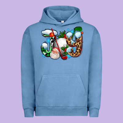 Joy With Golf And Santas Urban Hoodie Designed By Adodesignshop