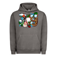 Pigment Tornado joy with golf and santas Urban Hoodie - AdoDesignShop