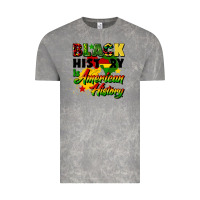 Cloud Rock black history is american history Vintage Tee - CowGirlArtShop