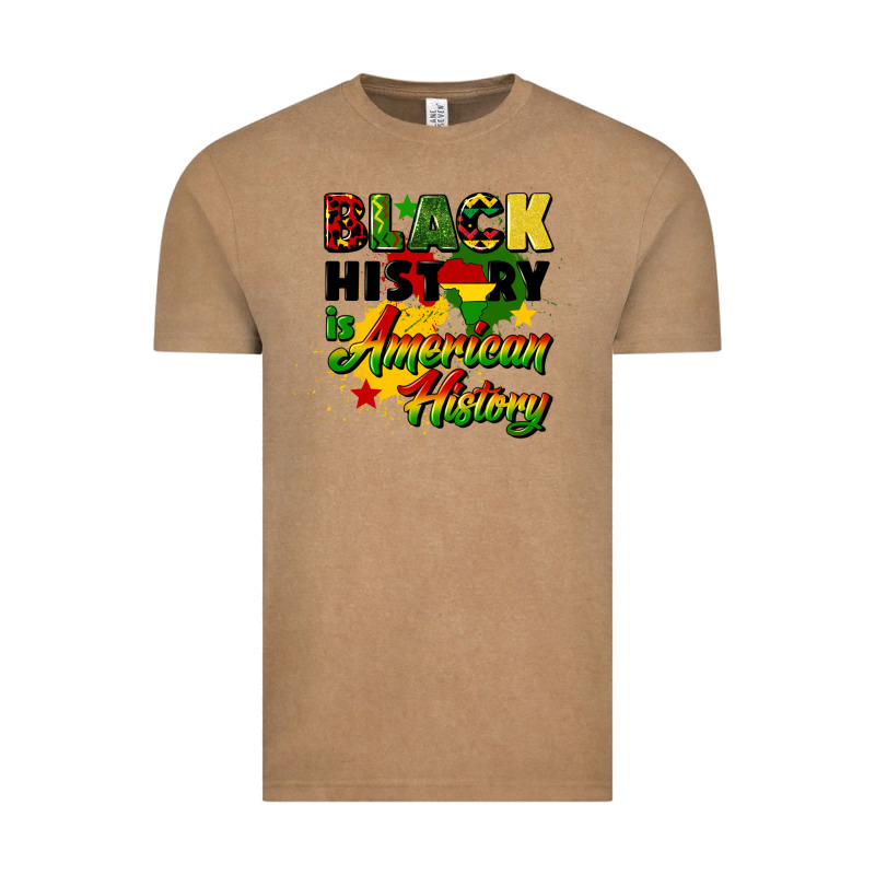 Black History Is American History Vintage Tee by CowGirlArtShop | Teevron