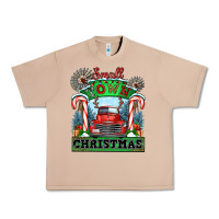 Burro small town christmas Urban Heavy Tee - CowGirlArtShop