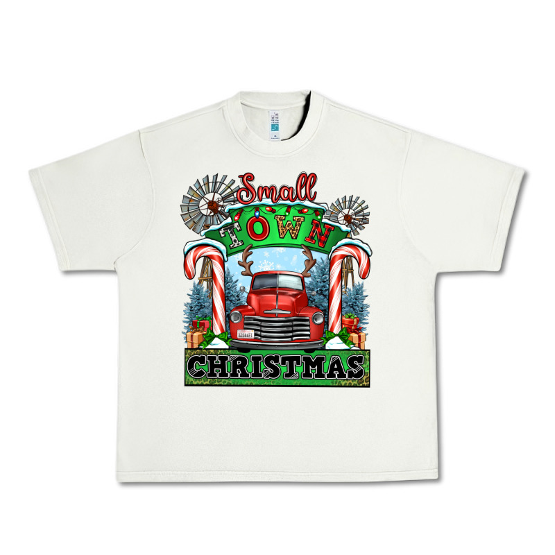Small Town Christmas Urban Heavy Tee by CowGirlArtShop | Teevron