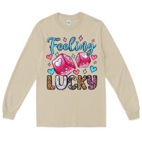 Mushroom feeling lucky valentine's day olivia Long Sleeve Tee - OliviaCreatesArt
