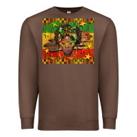 Chestnut juneteenth black women  tumbler Premium Sweatshirt - BarkalooDesign