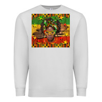 Dove Grey juneteenth black women  tumbler Premium Sweatshirt - BarkalooDesign