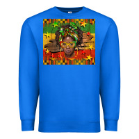 True Royal juneteenth black women  tumbler Premium Sweatshirt - BarkalooDesign