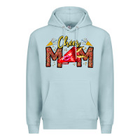 Blue Mist cheer mom Premium Hoodie - CowhideDigitalArt