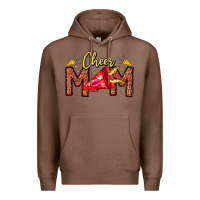 Chestnut cheer mom Premium Hoodie - CowhideDigitalArt